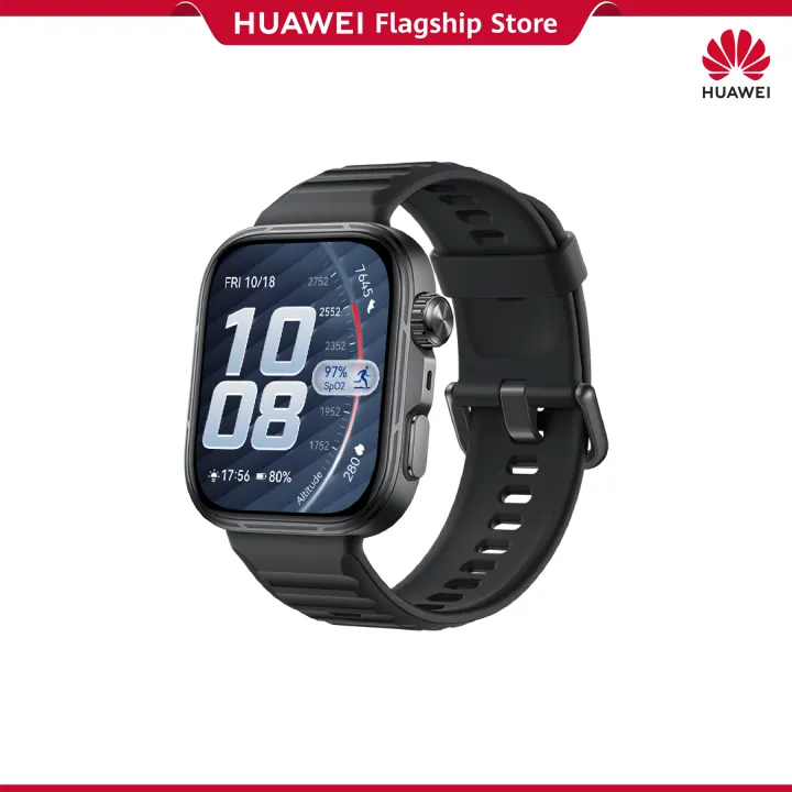 Huawei Watch Fit 5 Pro | ECG sensor | Battery life up to 10 Days | Mini-Workout | Sapphire Glass (Black)