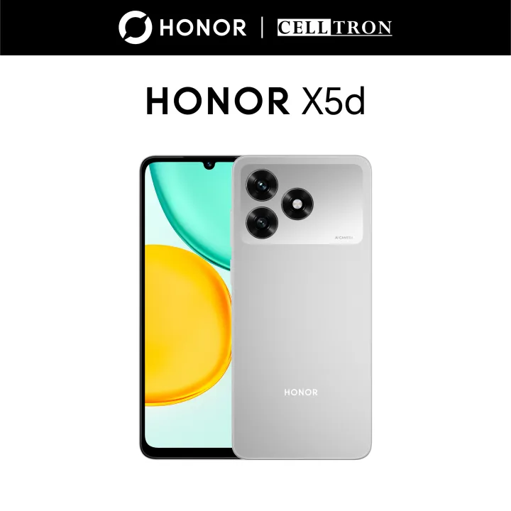 HONOR X5d |4GB RAM, 64Gb Storage | 5260mAh Long-Lasting Battery | 13MP AI Camera |